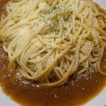 スパゲティ コモ - チーズ・スパ〈ソースとチーズ〉・５５０円