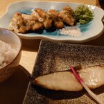 京都豆八 - 豆ご飯と、豆八ランチは焼き魚、おばさん12種は山椒焼き