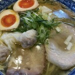 麺屋 夢風 - 内モンゴル塩らぁめん（全部のせ）