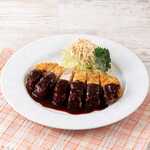 “Pork Cutlet” with demi-glace sauce