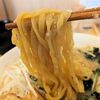 kitchenわだの - 14番平打ち柿渋麺