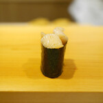 鮨 あらい - 「小柱の軍艦巻き」