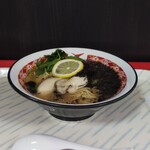 Menya Masamune - 三陸濃厚牡蠣の潮ラーメン(1200円)