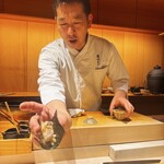 鮨かわなか - どうぞ。と^ ^