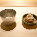 すが弥 - 塩辛蒸飯、山山葵掛け