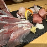 宮城の魚と赤酢のお寿司 魚が肴 - 