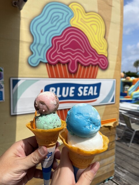 ブルーシール セナガマリブ店 （BLUE SEAL） - 赤嶺/ジェラート