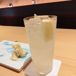 SUSHI BANYA KAI - レモンサワー700円
