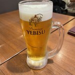 中国料理 布袋 - 生ビール