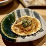 日本橋 蕎ノ字 - 蛤の磯辺揚げ（桑名）