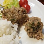 キッチン ブルー グローブ - 残り少ないテリーヌ、食べ方を工夫します