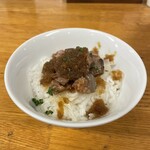 麺麓menroku - 紀州鴨と新玉ねぎ丼