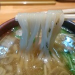 麺家 たけ田 - つけ汁からの麺