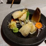 Aburisakaba Kushito Kemuri - 筍のお刺身