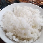 四日市ヒモノ食堂 - ごはん普通