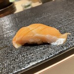 Shimbashi Tenzushi - キングサーモン