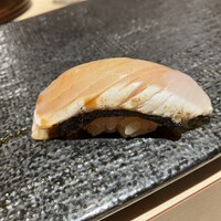新橋 天鮨 - 鰆の炙り