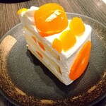 Kafe Komusa - 愛媛県産「せとか」のショートケーキ ¥1300