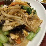 龍泉餃子坊 イオン土浦店 - 豚肉とキクラゲの玉子炒め（UP）