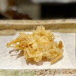 日本橋 蕎ノ字 - 桜海老かき揚げ