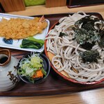 青葉 直利庵 - 天大ざる（￥1,550)