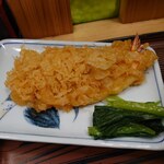 青葉 直利庵 - エビ天です