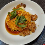 ベビーフェイスプラネッツ - リッチランチ(チキン照焼ソースオムライス)　1200円(税抜)　※期間イベント価格