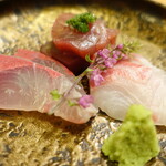 KAMOSUYA - 鯛、かんぱち、石鯛