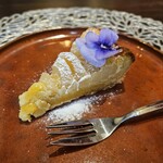 カシュ カシュ - オプションメニュー追加「洋梨のタルト」300円