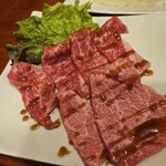 松阪牛ホルモンまつや - 炙りロース