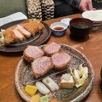 トンカツ揚ヤ 半仁前 - 