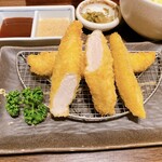 イマカツ - 塩で食べると素材の美味しさがより伝わります♪