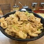 Densetsu No Sutadonya - すた丼、肉1.5倍。