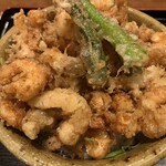 千力 - しおかき揚げ丼