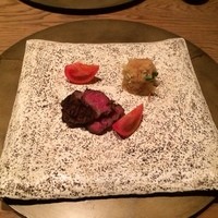 六雁 - 石垣牛のステーキ おにおろし添え