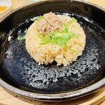 丸源ラーメン - 【メニュー】鉄板玉子チャーハン