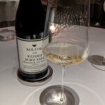 銀座 レカン - 前菜の白ワイン