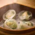 Shrimp chive steamed Gyoza / Dumpling