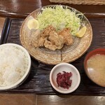 梅寿庵 - 唐揚げ定食