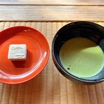 Kinkakujifudou Gamachasho - お抹茶・お菓子付き（500円税込）
