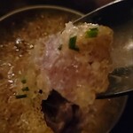 TOKYO Whisky Library - ①缶詰めは結構深くて、量もあった。