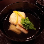 懐石料理 はし本 - ③【椀物】蟹真薯