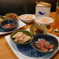 出汁しゃぶおばんざい おかか 東京 - 本日のおばんざい三種