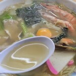 味の大八 - ◆「大海ラーメン」 日本海の海の幸がたっぷり！