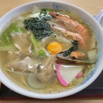 味の大八 - ◆「大海ラーメン」 日本海の海の幸がたっぷり！