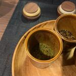 蕎麦前 中手 とうは - 薬味　