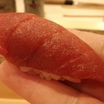 鮨 いとう - 絶品赤身ヅケ。リフト(^-^)/