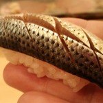 鮨 いとう - 小鰭。おぼろかませ。リフト(^-^)/