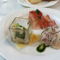 オッティモ・シーフード・ガーデン 新宿店 - ランチの前菜