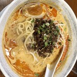 Eikichi - 坦々麺　ノーマル　ランチタイム半ライスサービス